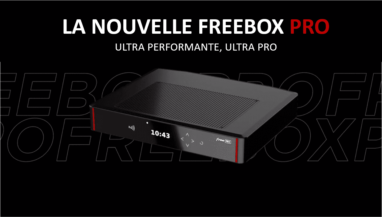 La fibre Freebox Pro : ultra performante, ultra pro